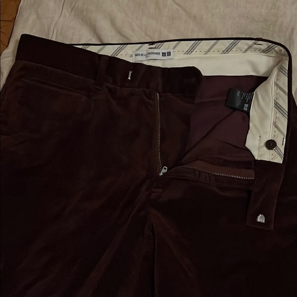 La Fressange Uniqlo Velvet Pants | Poshmark
